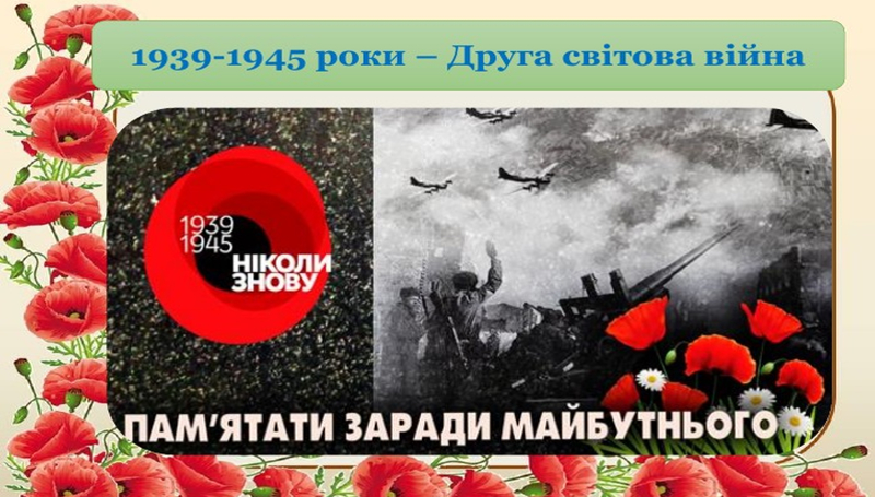 8 травня — День памʼяті та перемоги над нацизмом у Другій світовій війні 1939-1945 років